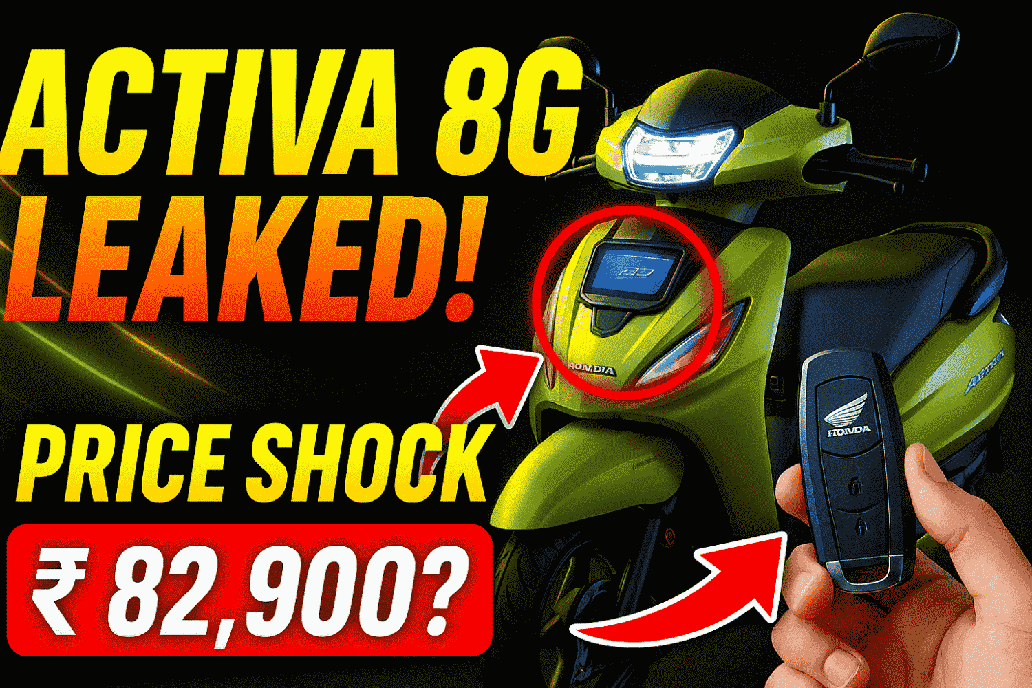 Honda Activa 8G (2025) — The “Smart Scooter” India Actually Wants