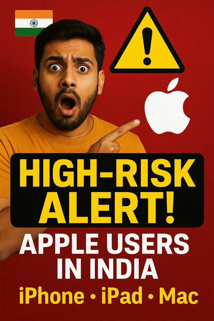 Breaking: Indian Government Issues High-Risk Alert for Apple Users – Your iPhone, iPad, and Mac Might Be at Risk