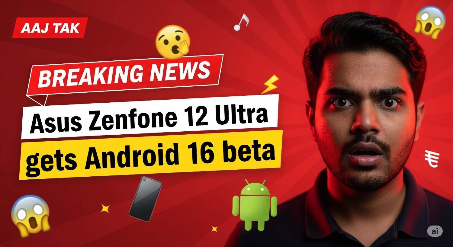 Asus Zenfone 12 Ultra gets Android 16 beta