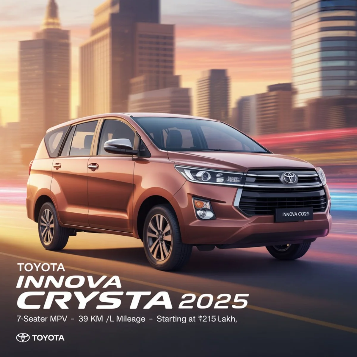 Toyota Innova Crysta 2025: Starting Price in India, Variants, and Real-World Buying Guide