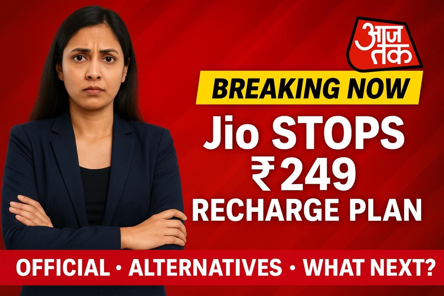 Jio Stops Rs 249 Recharge Plan: What This Means for 48 Million Users in 2025