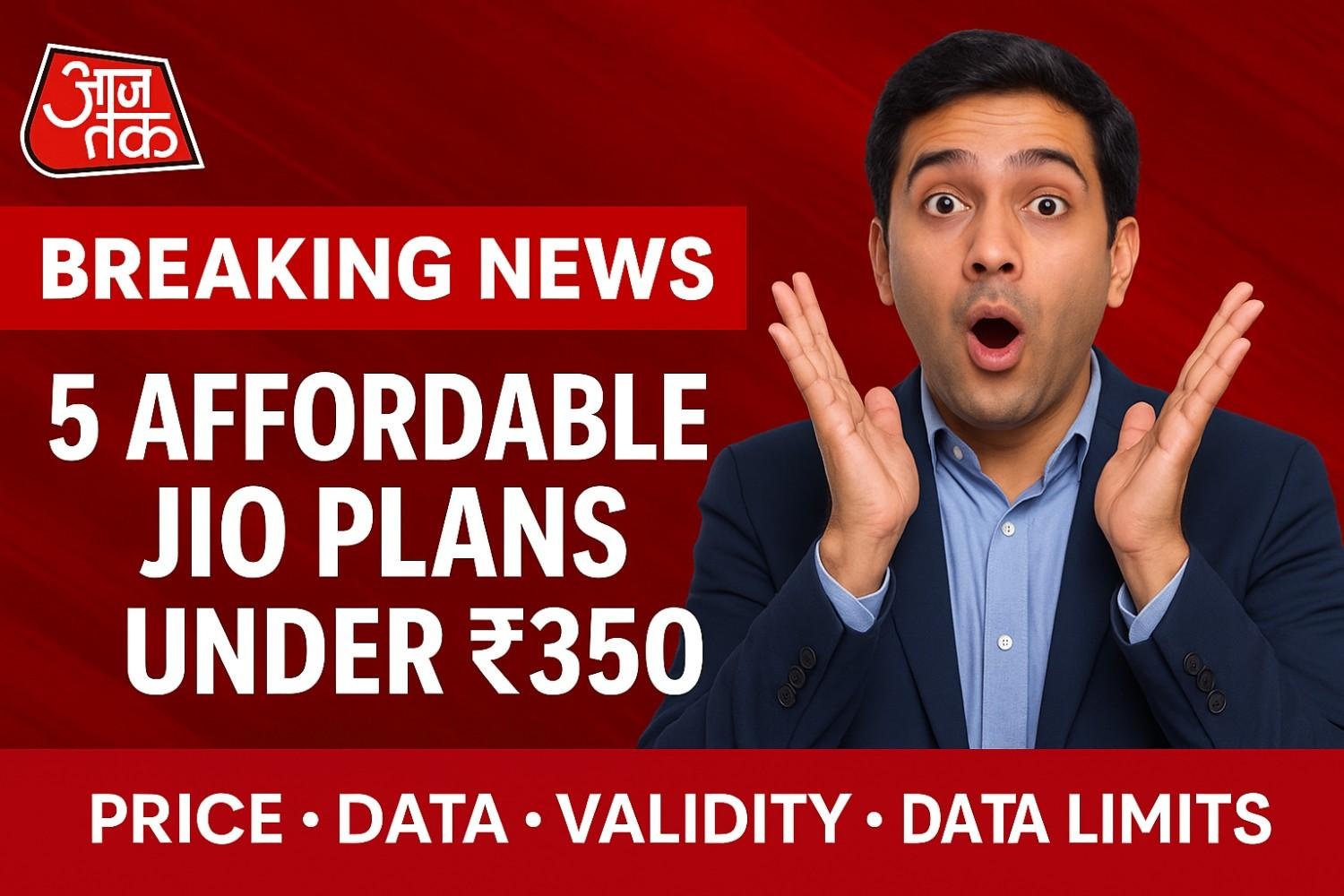 5 Affordable Jio Plans Under ₹350 That Could Save You Money in 2025